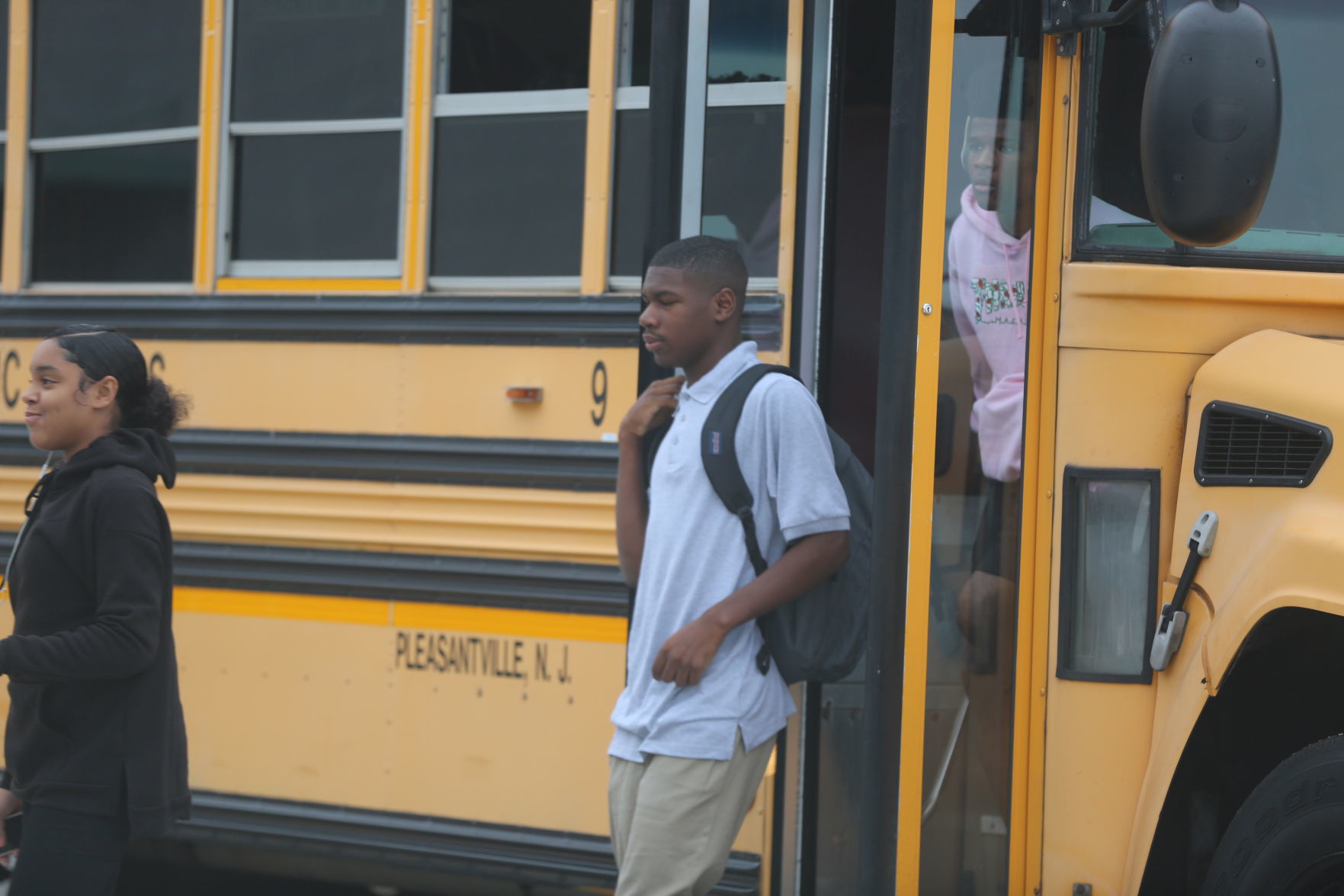 First Day at Pleasantville High School